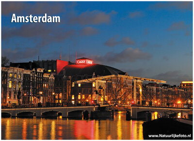 Ansichtkaarten Amsterdam | ansichtkaart Magere brug