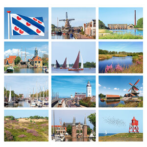 Friesland ansichtkaarten set