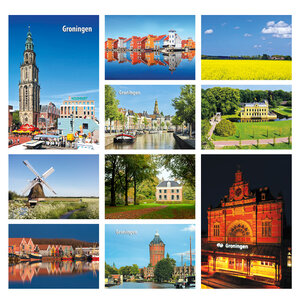 Groningen ansichtkaarten set