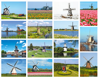 Molen ansichtkaarten set