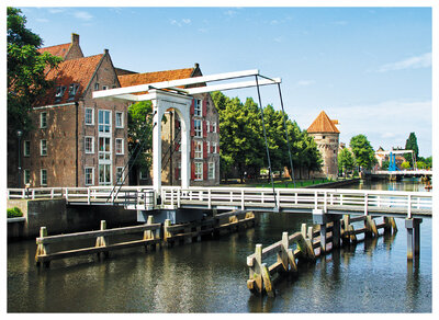 Ansichtkaart Zwolle - Pelserbrug
