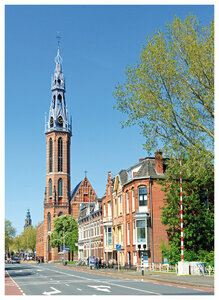 ansichtkaart Groningen - St. Jozefkathedraal