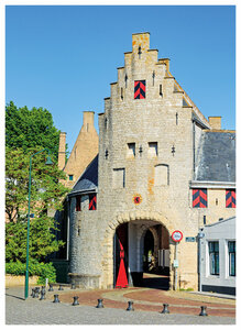 ansichtkaart Zierikzee - Noordhavenpoort