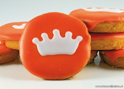 Ansichtkaart Oranje cakes