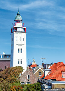Ansichtkaart vuurtoren van Harlingen