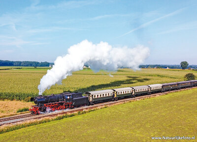 ansichtkaart Veluwsche stoomtrein