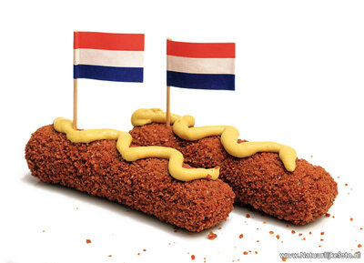 ansichtkaart kroketten