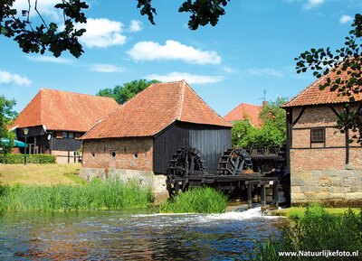 ansichtkaart Oostendorper watermolen