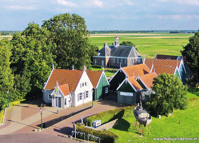 ansichtkaart Schokland - werelderfgoed