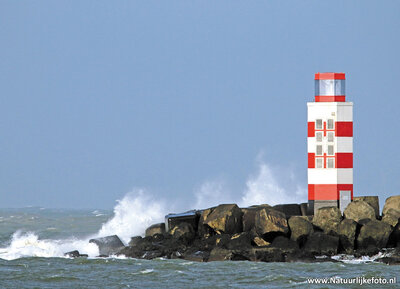 ansichtkaart pier van IJmuiden