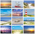 ansichtkaarten set strand en zee